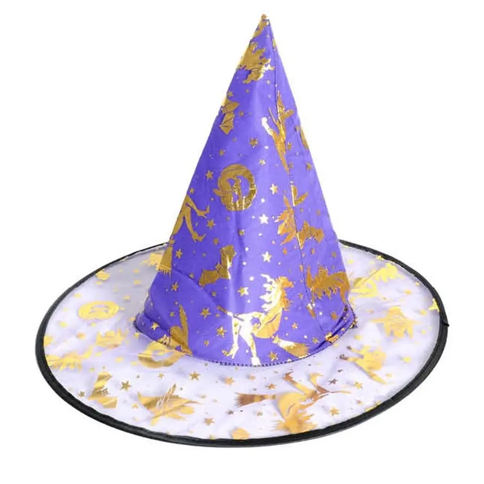 Purple Witch Hat Adult/Teen Size Halloween Accessories