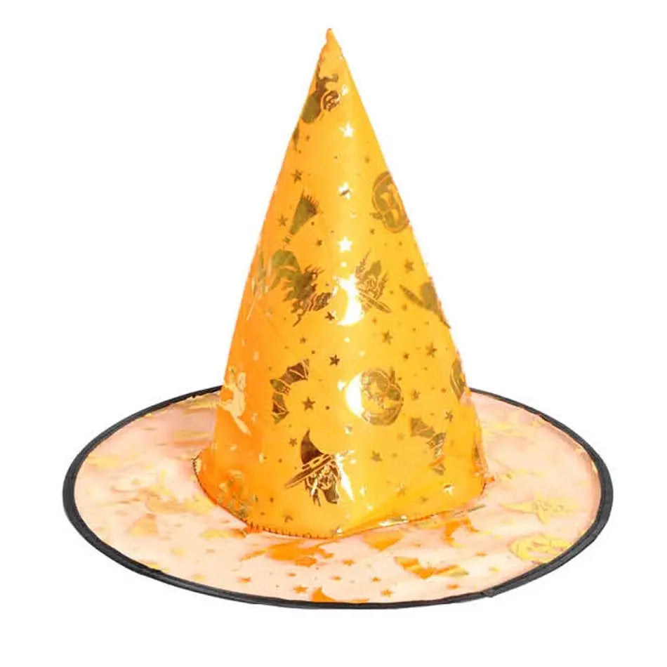 Orange Witch Hat Adult/Teen Size Halloween Accessories