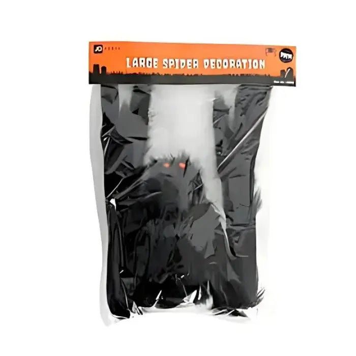 Large Furry Spider 125cm (49") Halloween Decorations