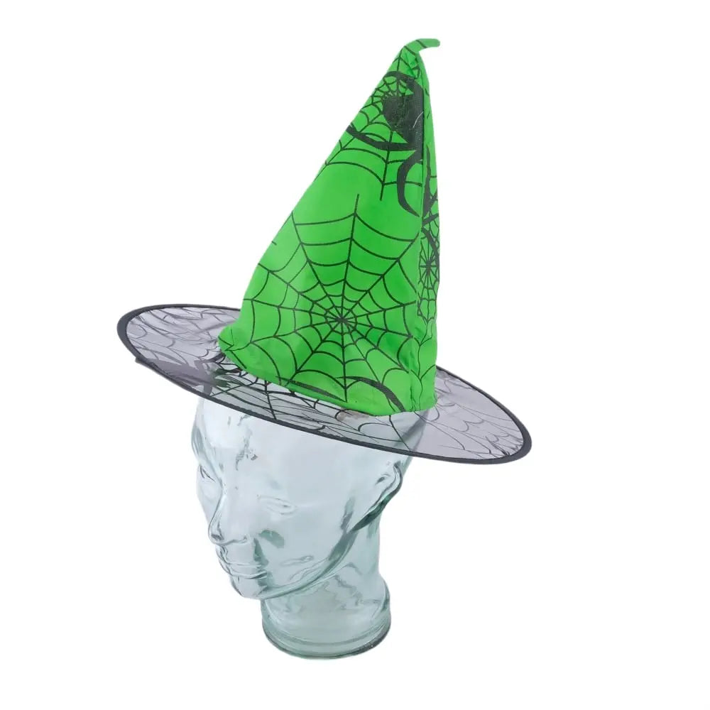 Green Witch Hat Kids Size Halloween Accessories