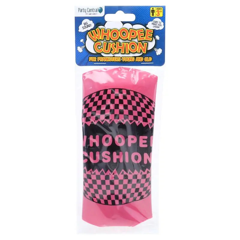 Whoopee Cushion 16cm Pink Gags Tricks Pranks