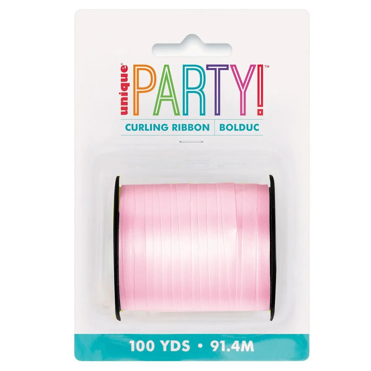 Pastel Pink Curling Ribbon 91.4m (100yds)