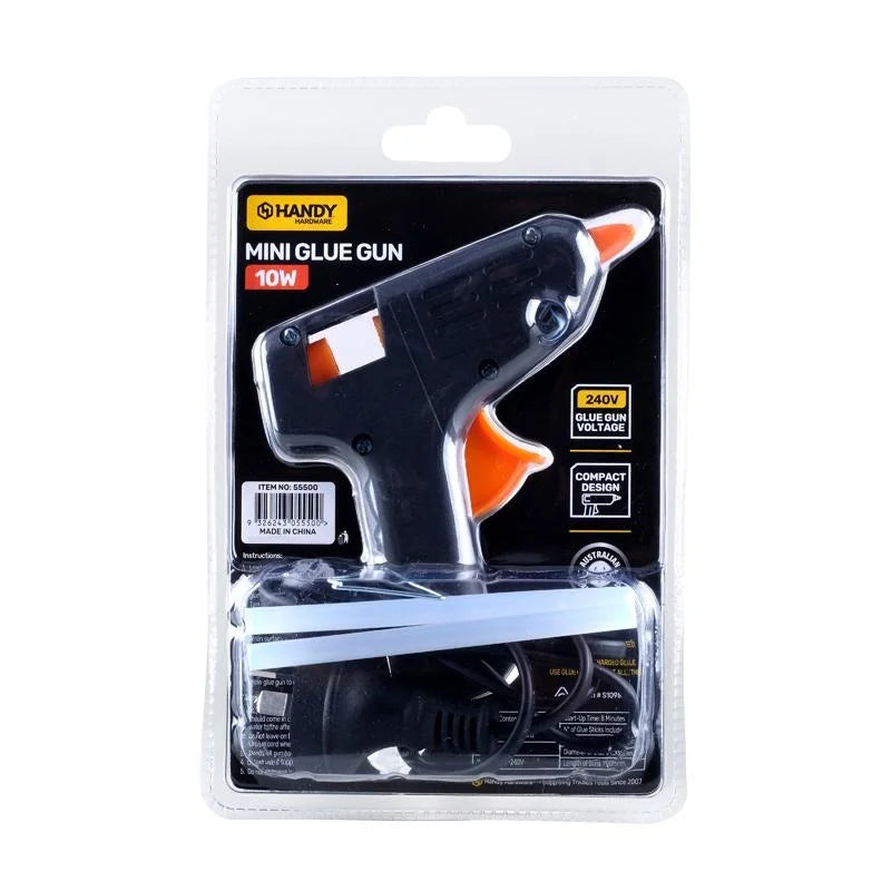 Hot Glue Gun 10W With 2 Glue Sticks
