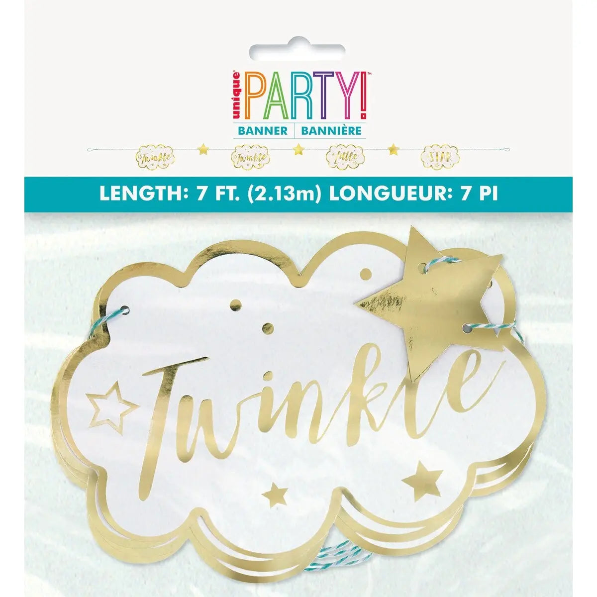 Twinkle Little Star Paper Garland 2.13M (7')