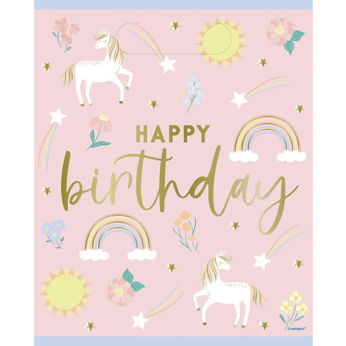Dainty Unicorn Party Bags 8pk