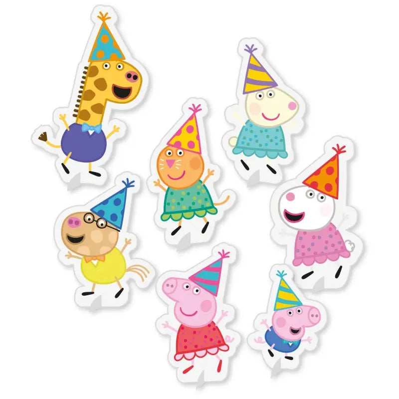 Peppa Pig Party Table Decorating Kit 7pk