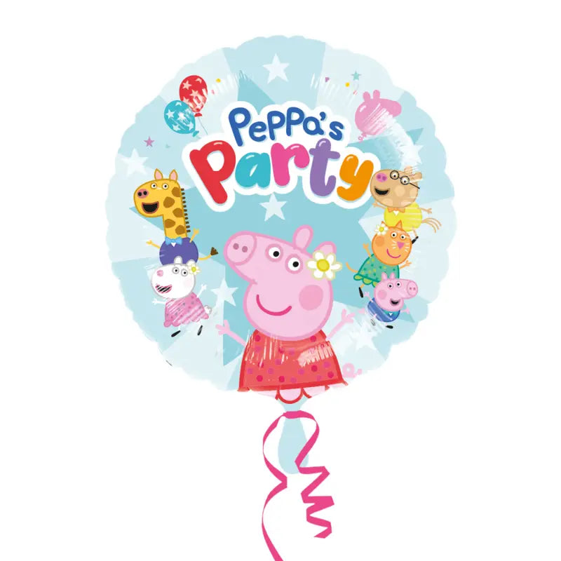 Peppa Pig Foil Balloon 43cm (17") Peppa's Party