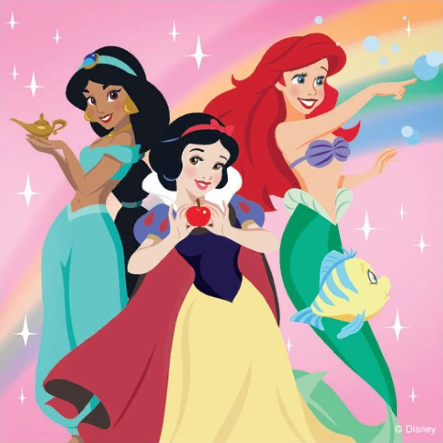 Disney Princess Lunch Napkins 20pcs Serviettes