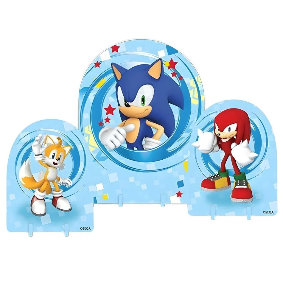 Sonic The Hedgehog Table Decoration Kit 3pcs