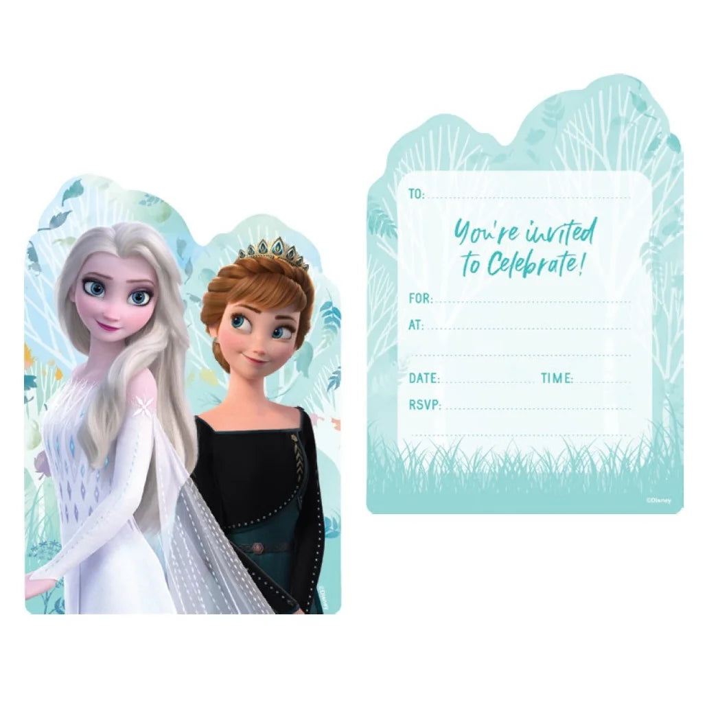 Frozen Party Invitations 8pcs