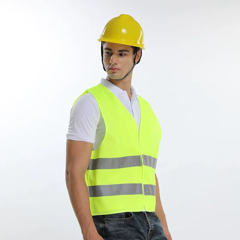 Reflective High Visibility Safety Vest - Adult Standard Size
