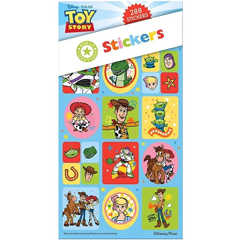 Toy Story Sticker Book 288pcs (12 Sheets)