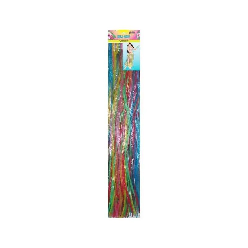 Adult Rainbow Luau Hula Skirt 89cm x 79cm (35" x 31") Hawaiian - NextParty