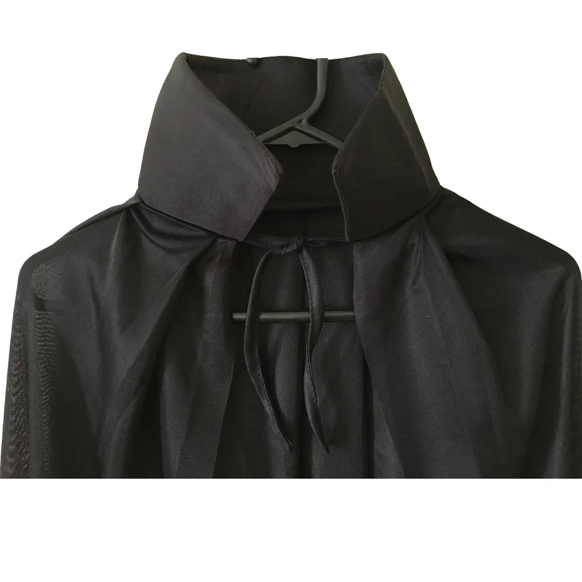 Black Cape 120cm Single Layer Halloween Costume - NextParty