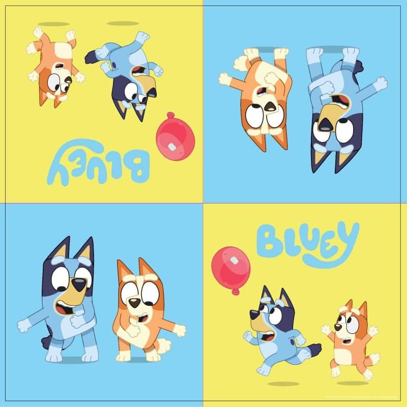 Bluey Lunch Napkins 16pk Luncheon Serviettes - NextParty