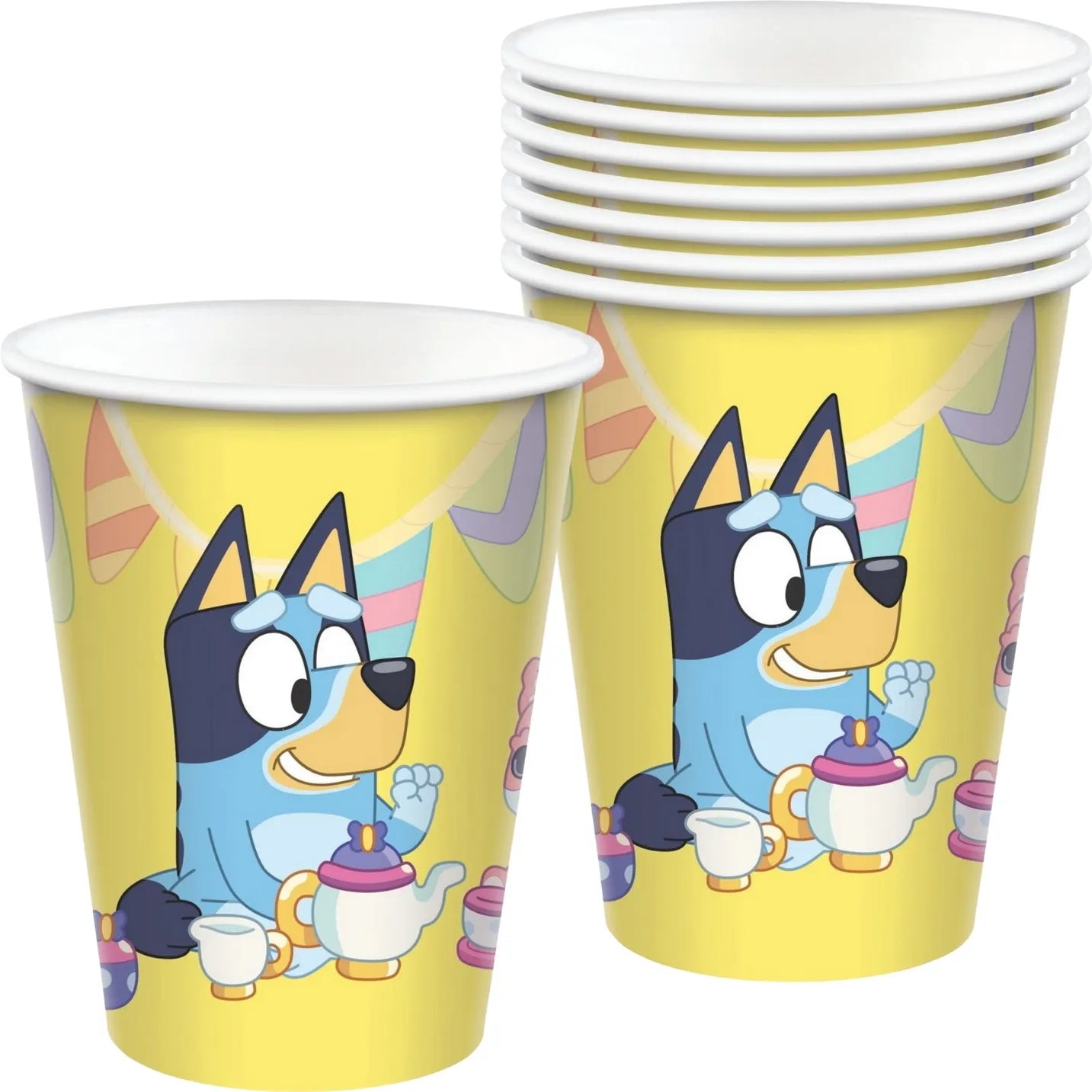 Bluey Paper Cups 8pk - NextParty