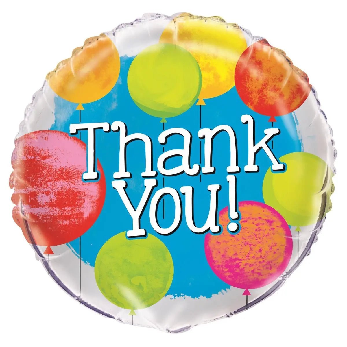 Bright Thank You Foil Balloon 45cm (18") - NextParty