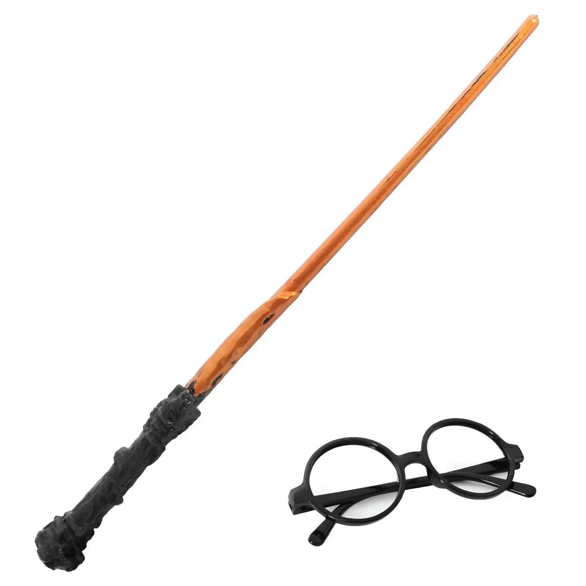 Harry Potter Wizard Wand & Glasses Set Party Accessories - NextParty