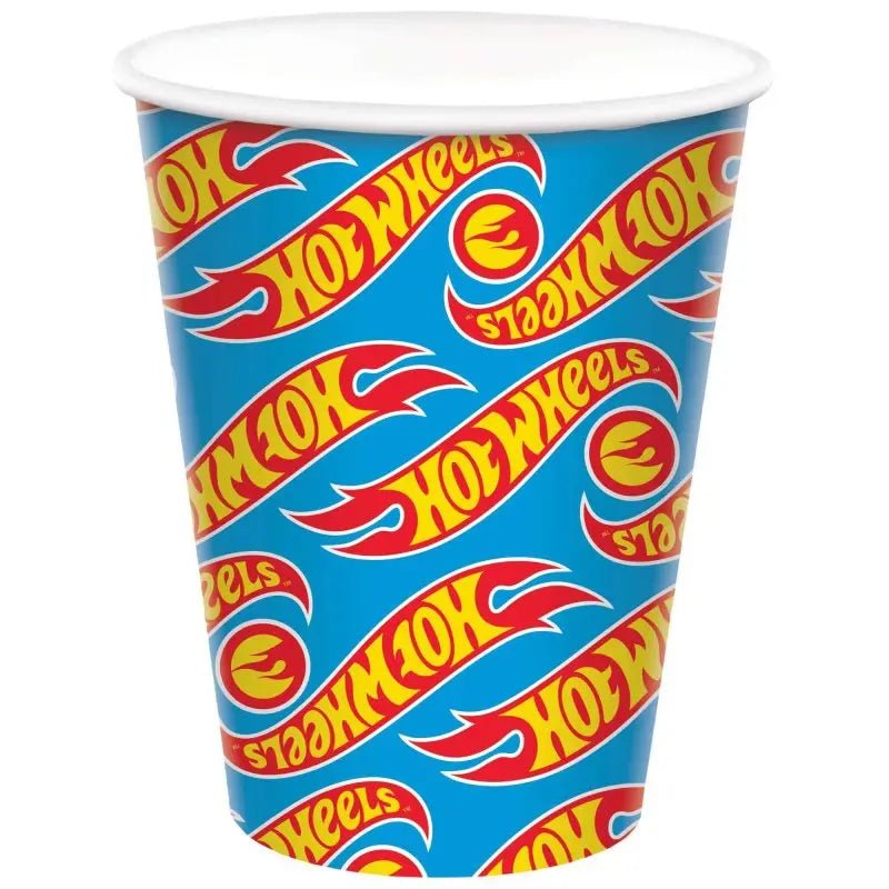 Hot Wheels Paper Cups 8pk - NextParty