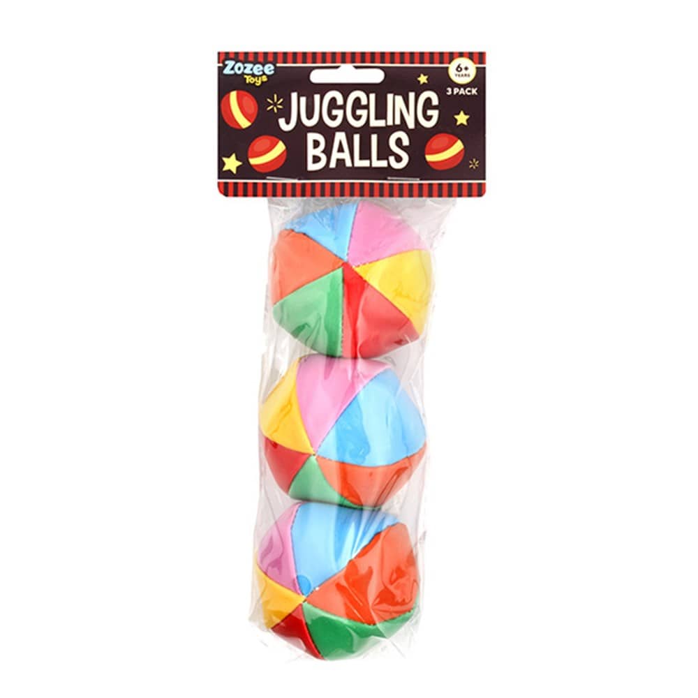 Juggling Balls 3pk Magic Clown Circus - NextParty