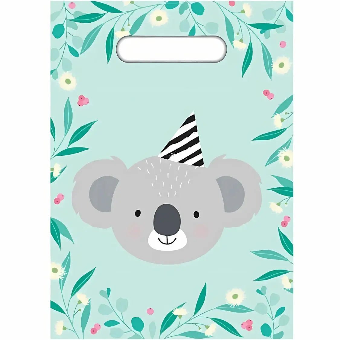 Koala Plastic Party Bags 8pk - NextParty