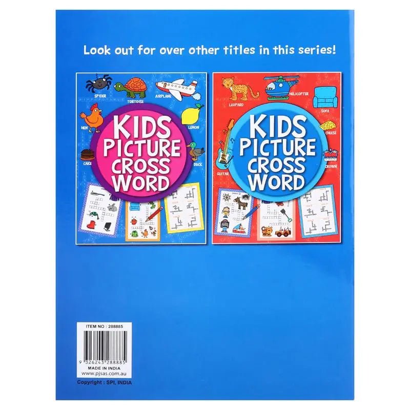 Picture Cross Word Activity Books 2pk 32 - Page 270mm x 197mm - NextParty