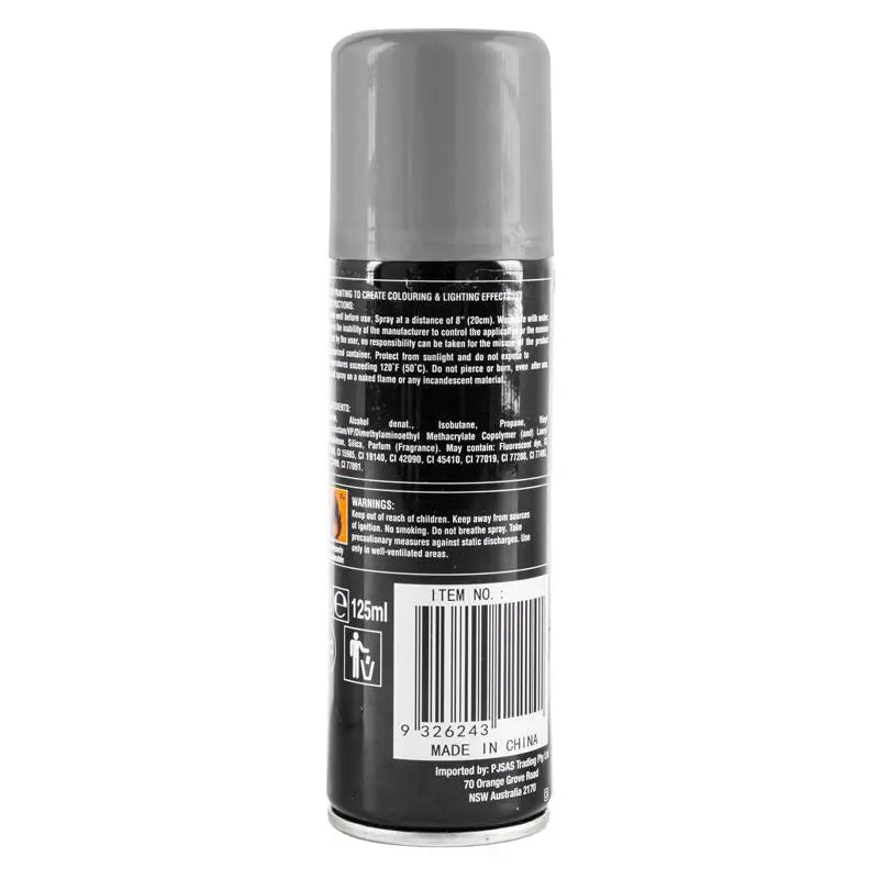 Silver Colour Hair Spray 125ml Temporary Coloured Hairspray - NextParty