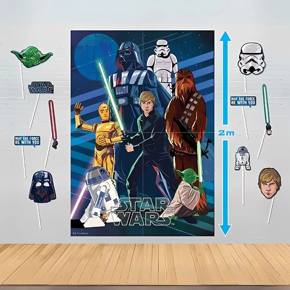 Star Wars Scene Setter With 10 Photo Props - NextParty