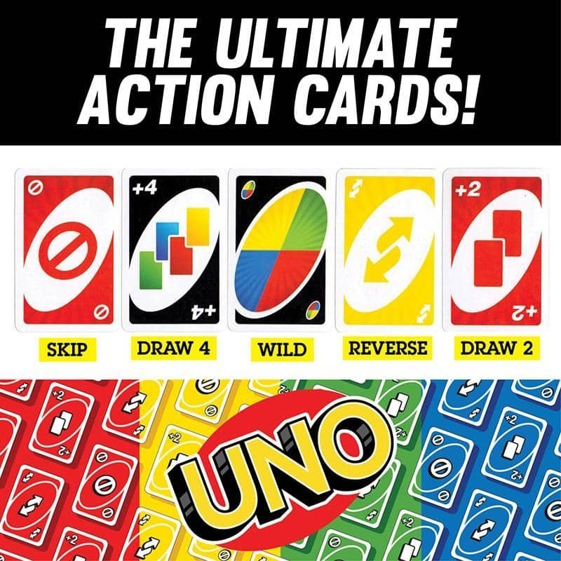 UNO Playing Cards Classic Party Game - NextParty