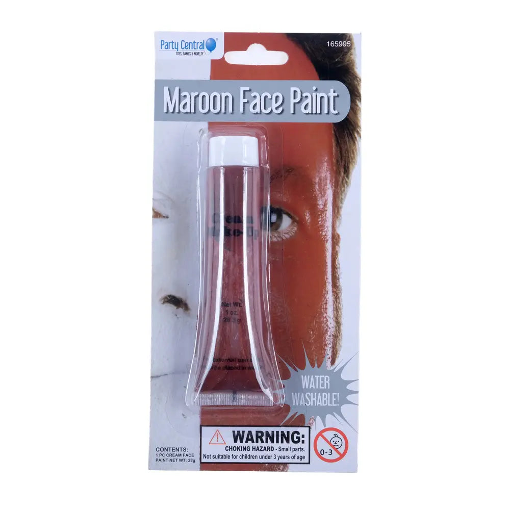 Maroon Face Paint 28g (1 oz.)