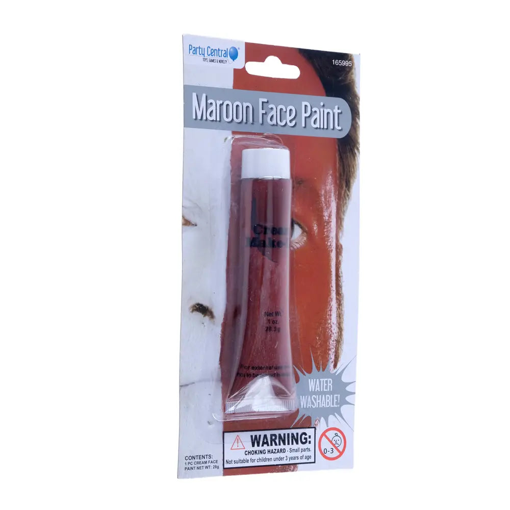 Maroon Face Paint 28g (1 oz.)