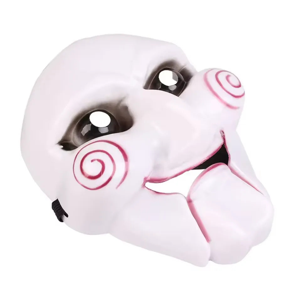 Billy The Puppet Horror Mask Saw Movie Halloween Accessories