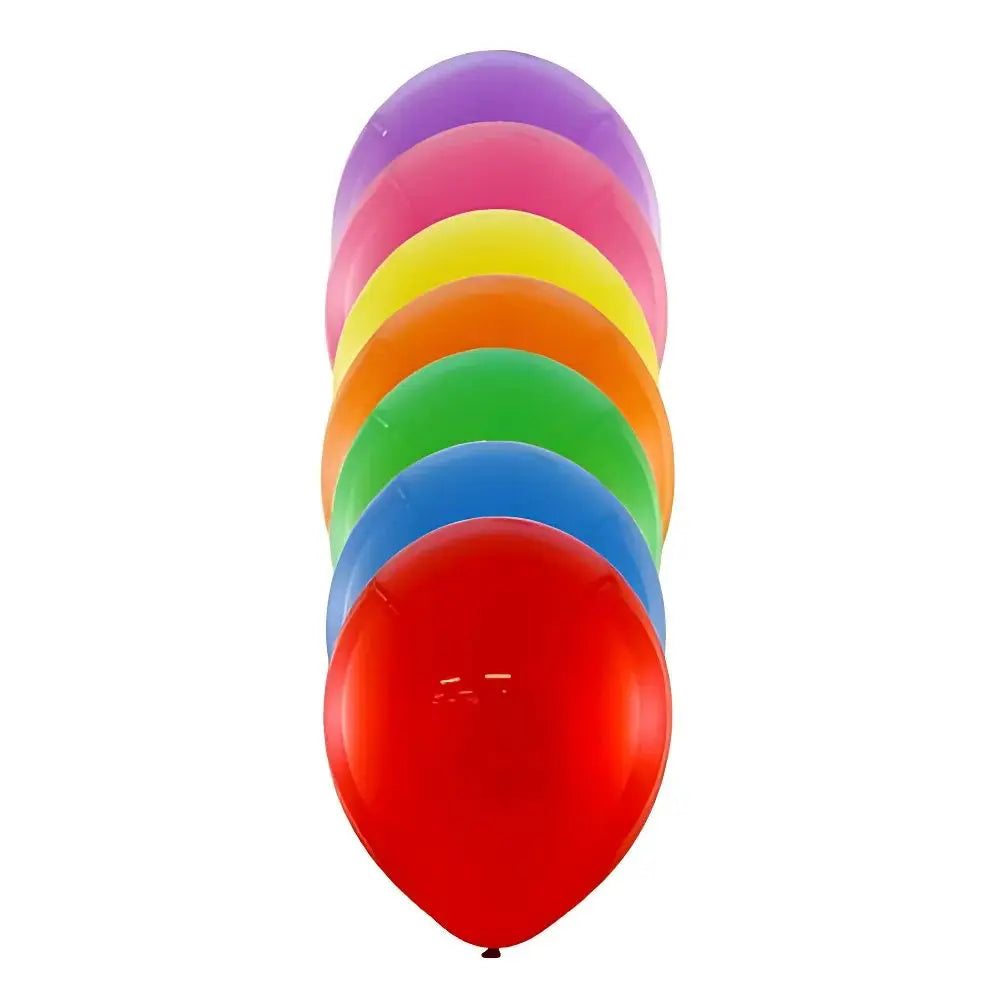 Multicoloured Latex Balloons 23cm (9") 20pk