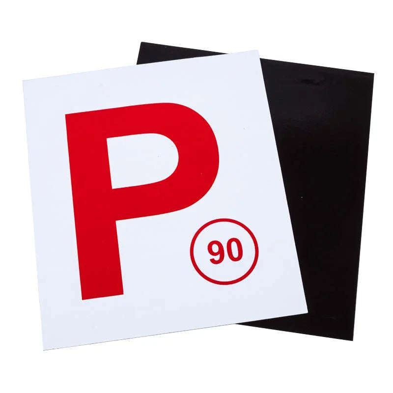 Magnetic Red P Plates 2pcs - NSW