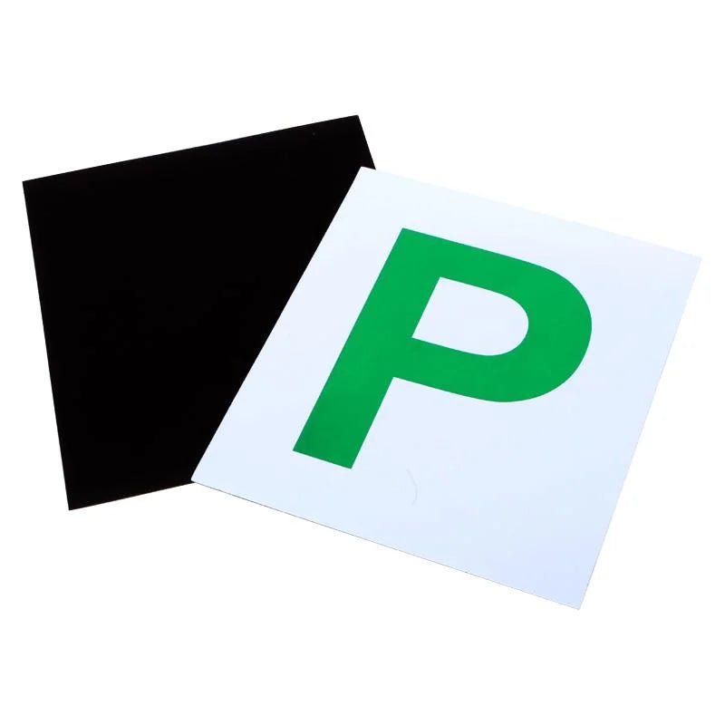 Magnetic Green P Plates 2pcs - QLD/TAS/ACT