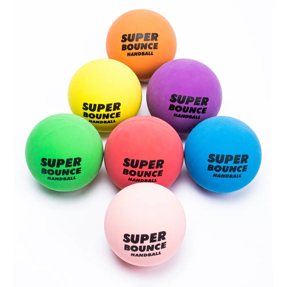 Bounce Hand Balls 6cm 6pcs Party Favours