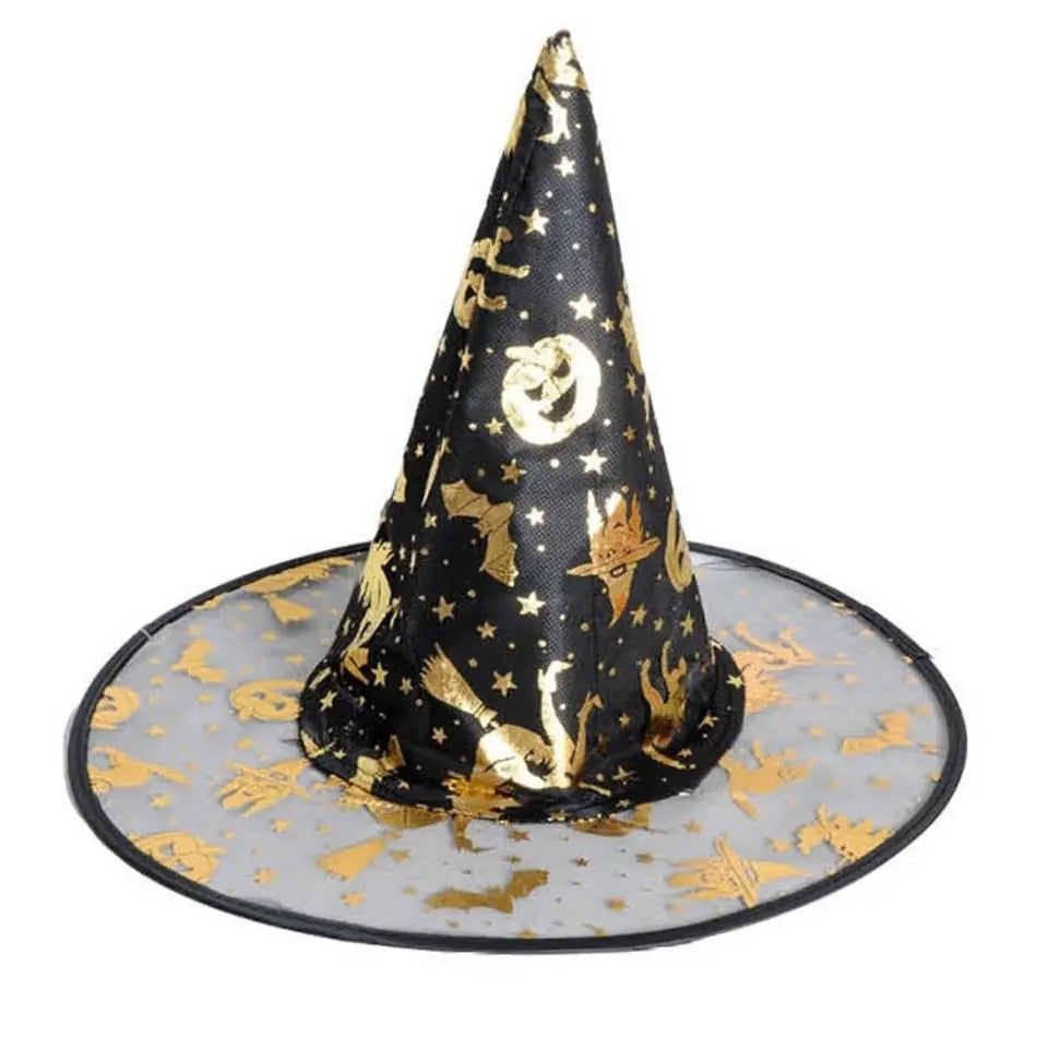Black Witch Hat Adult/Teen Size Halloween Accessories