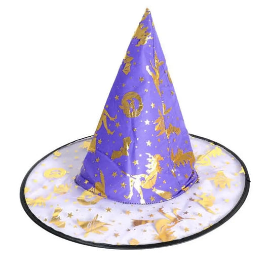 Purple Witch Hat Adult/Teen Size Halloween Accessories