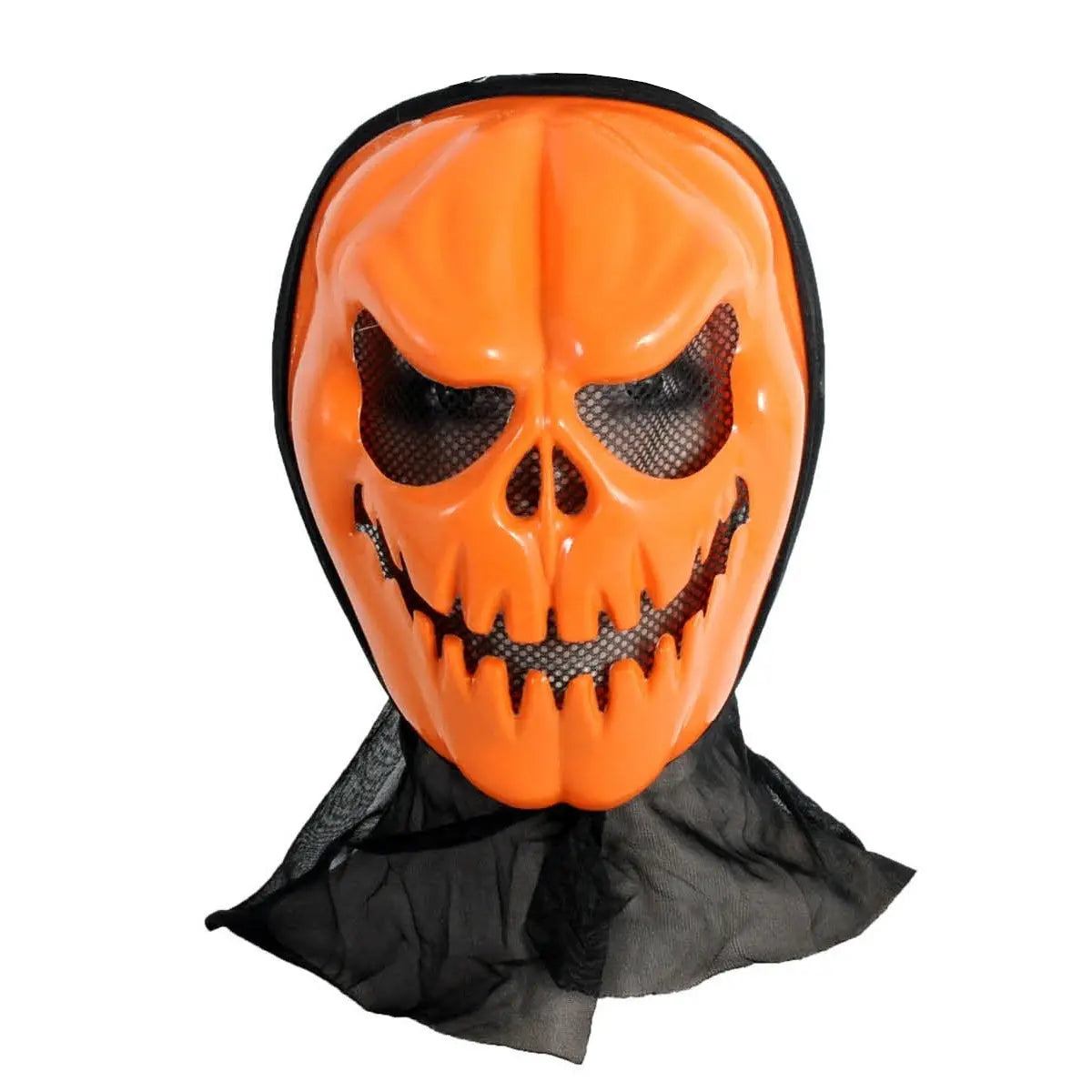 Orange Killer Pumpkin Skull Mask Halloween Accessories