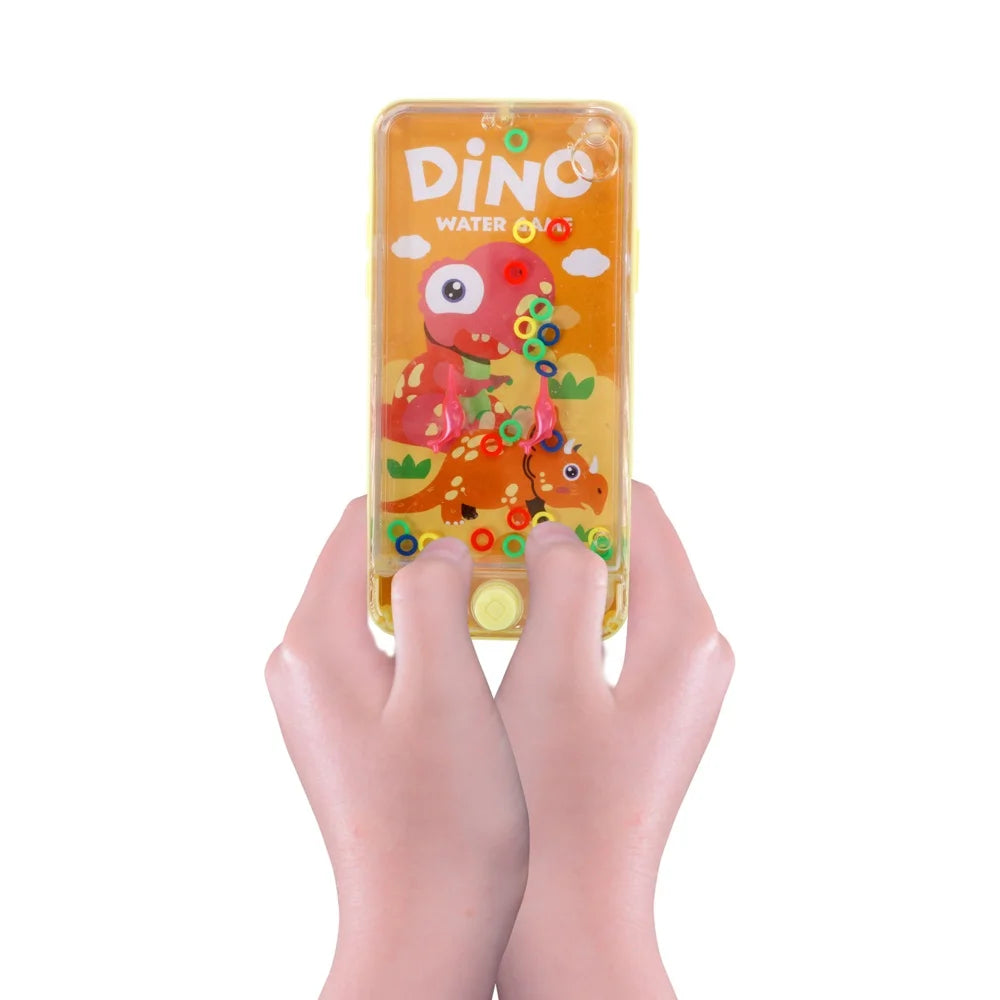 Hand Held Water Skill Game 14.5cm x 7.5cm Cute Dinosaurs