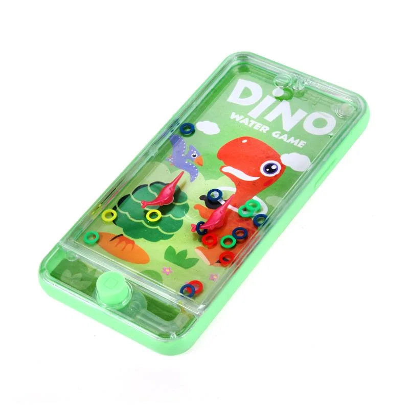 Hand Held Water Skill Game 14.5cm x 7.5cm Cute Dinosaurs