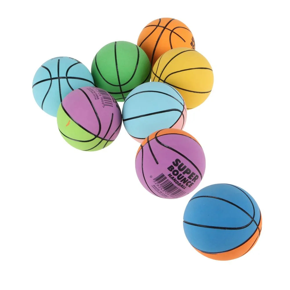 Super Bounce Hand Balls Basketballs 6cm 48pcs Party Favours