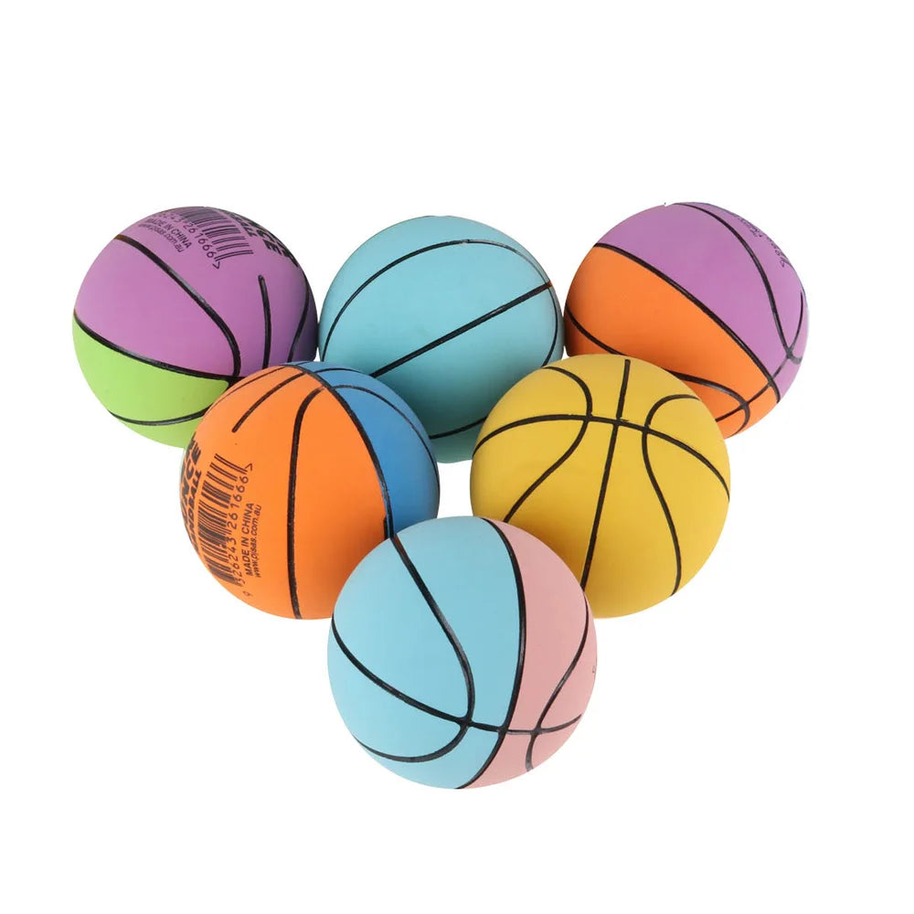 Super Bounce Hand Balls Basketballs 6cm 48pcs Party Favours