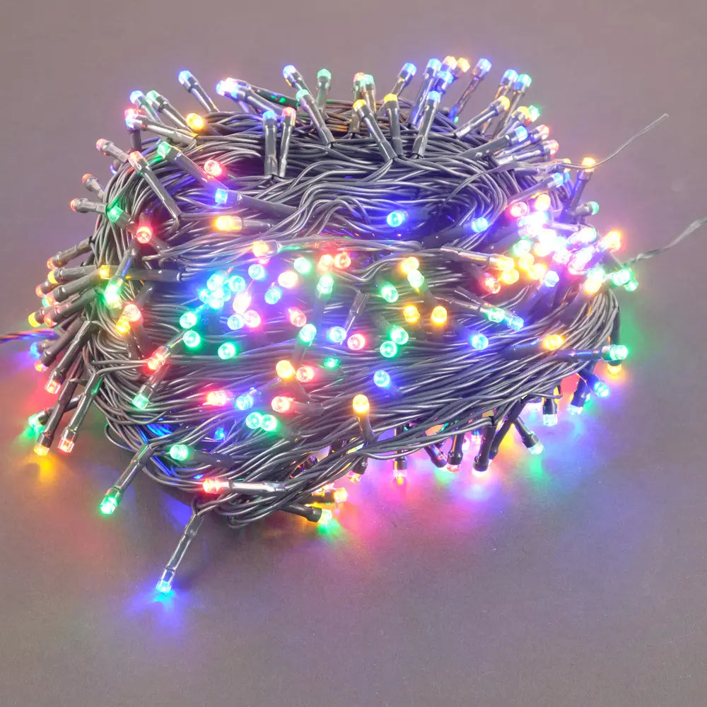 400 Multicolour LED Fairy Lights 42M Total Length 8 Functions