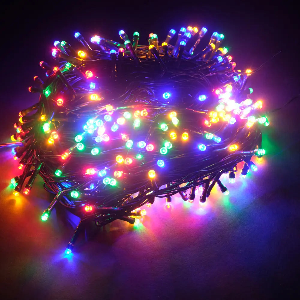 400 Multicolour LED Fairy Lights 42M Total Length 8 Functions