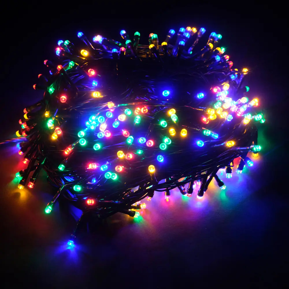 400 Multicolour LED Fairy Lights 42M Total Length 8 Functions