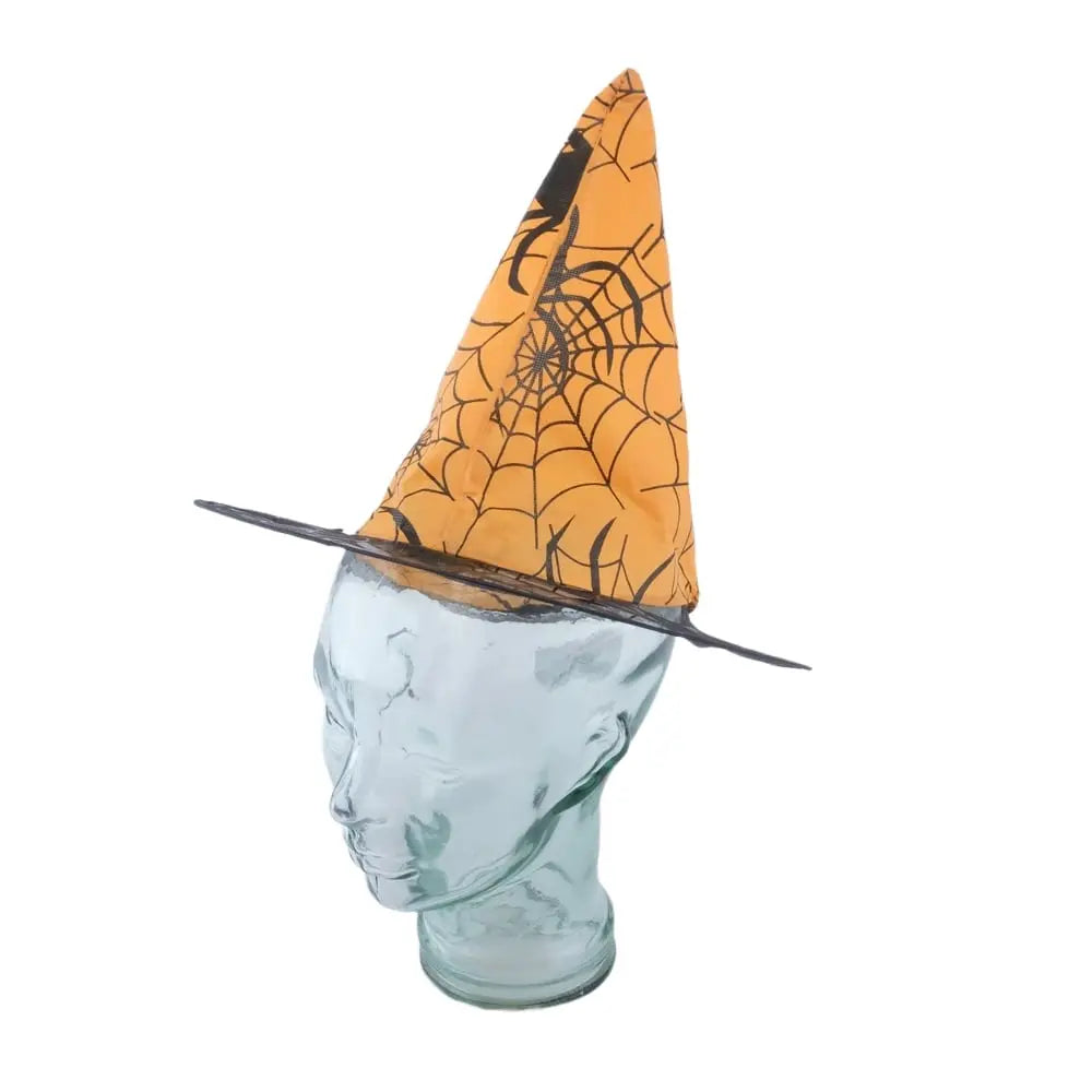 Orange Witch Hat Kids Size Halloween Accessories