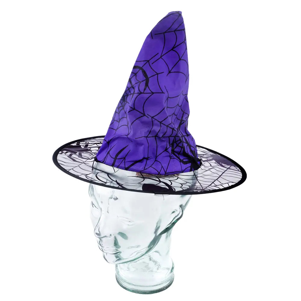 Purple Witch Hat Kids Size Halloween Accessories
