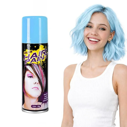 Baby Blue Colour Hair Spray 125ml Temporary Coloured Hairspray