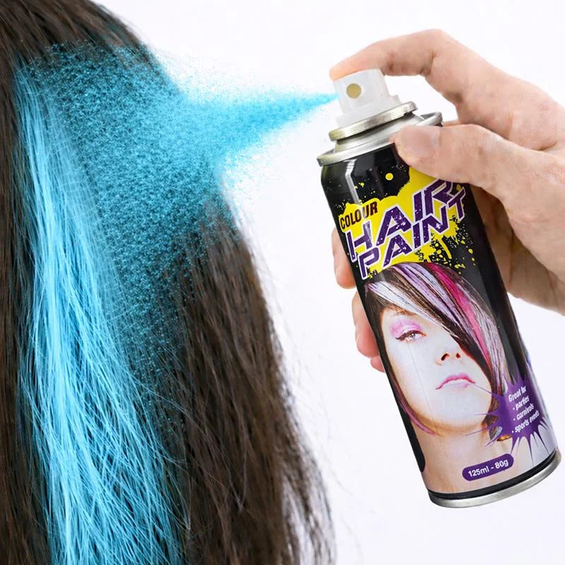Baby Blue Colour Hair Spray 125ml Temporary Coloured Hairspray